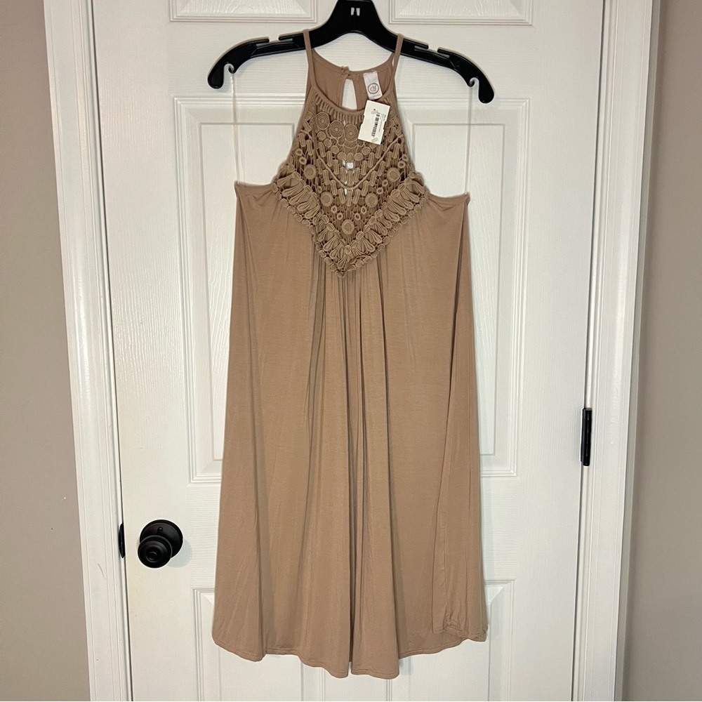 Crochet Neck Dress
